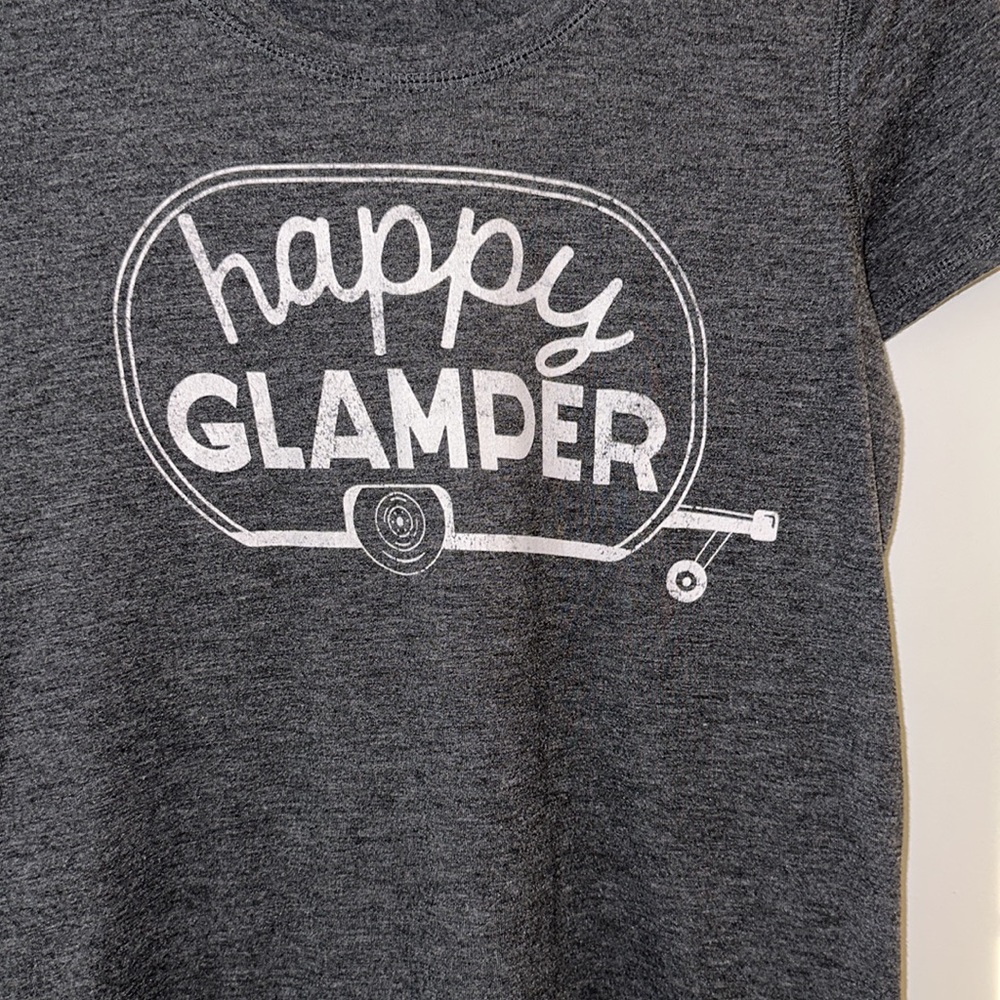 Happy Glamper Tee Women Size XS - Picture 2 of 5